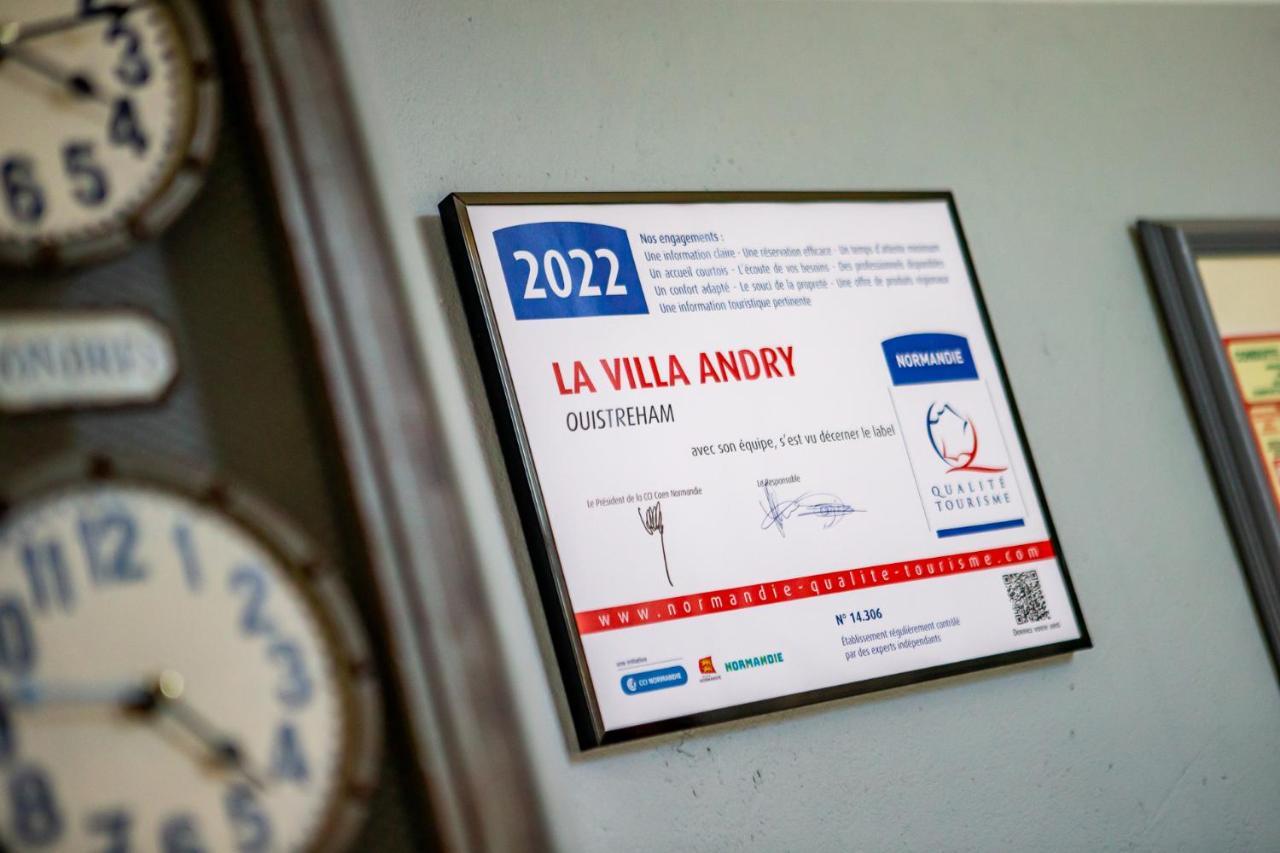La Villa Andry Ouistreham Eksteriør billede