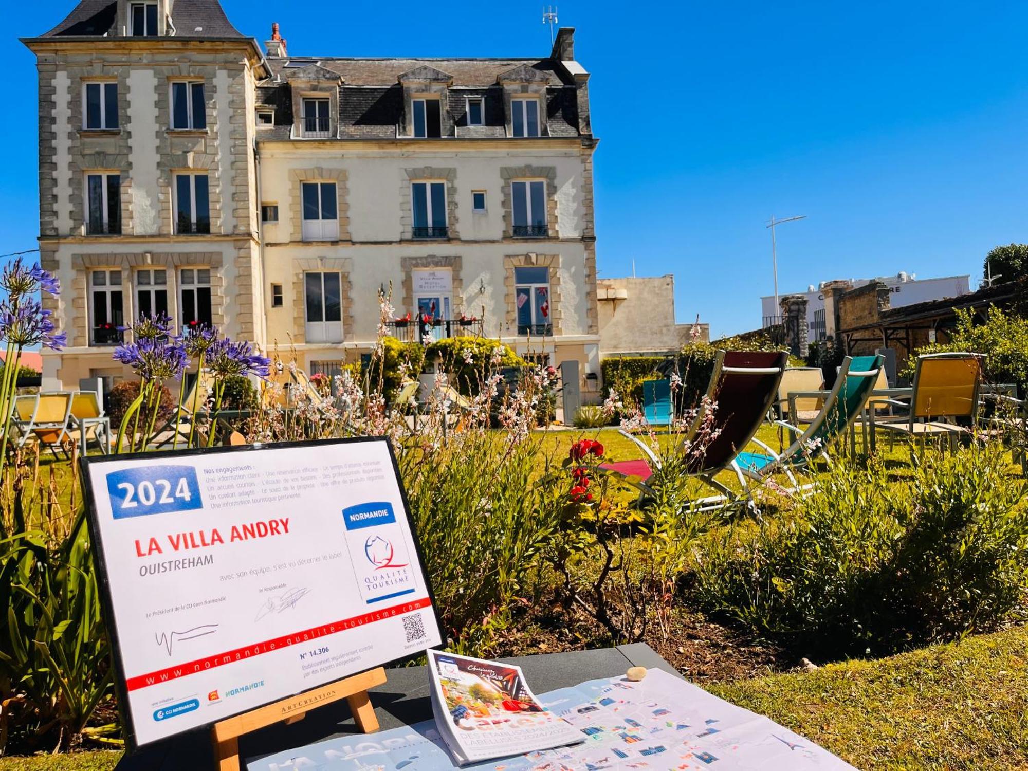 La Villa Andry Ouistreham Eksteriør billede